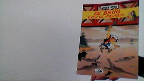 lucky luke nr 5 de brug over de mississipi lucky productions, Boeken, Stripboeken, Zo goed als nieuw, Eén stripboek, Ophalen of Verzenden