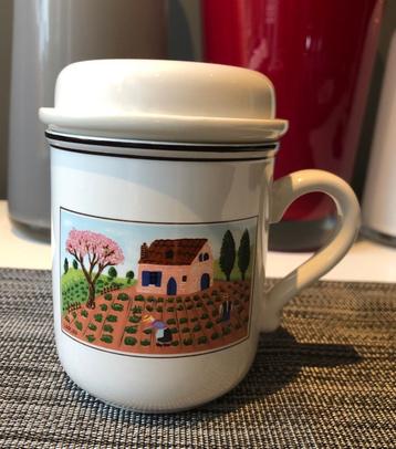 Villeroy & Boch Design Naif Theekop met zeefje beschikbaar voor biedingen