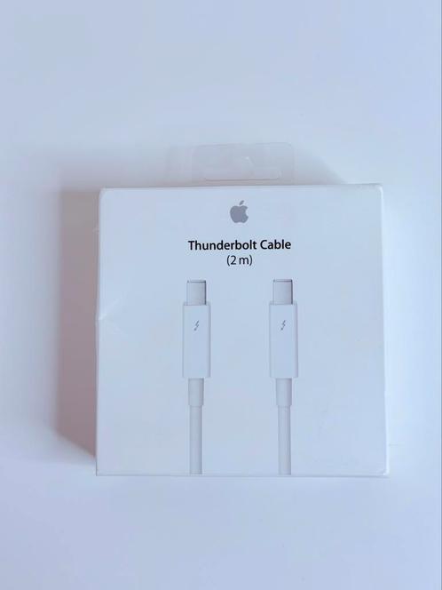 Originele Apple Thunderbolt-kabel 2m, Computers en Software, Pc- en Netwerkkabels, Nieuw, Ophalen of Verzenden
