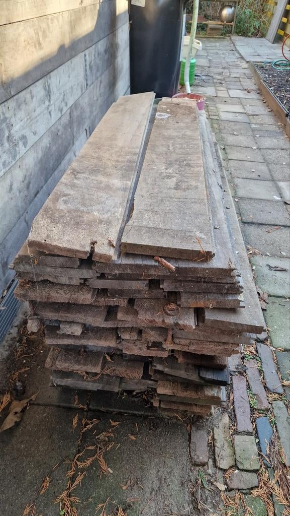 Zware hardhouten planken voor interieur afwerking, Ophalen, Minder dan 25 mm, Plank, Minder dan 200 cm