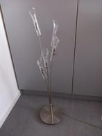 Rvs tafellamp, 73 cm hoog., Ophalen of Verzenden