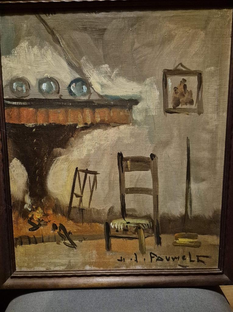 Vlaams impressionistisch schilderij, Antiek en Kunst, Ophalen of Verzenden