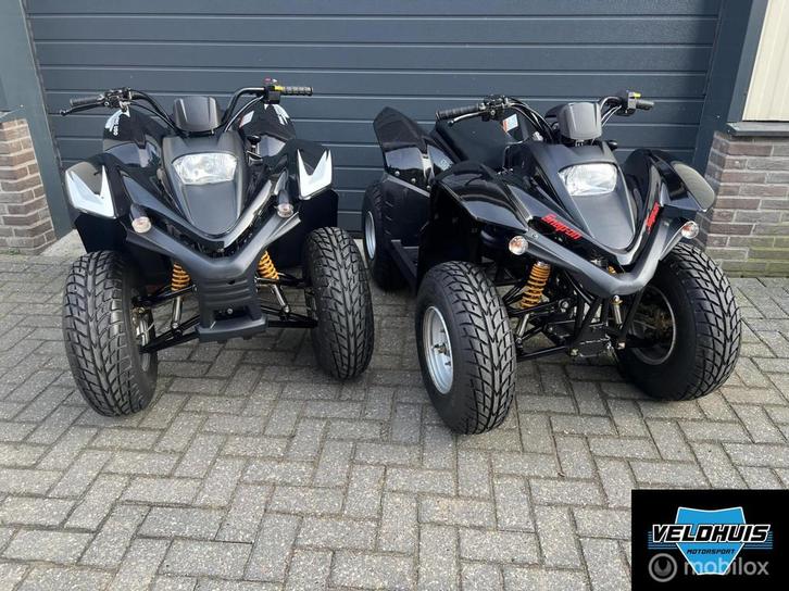 2x smc 100cv quad. Met vooruit / achteruit Grizzly, Motoren, Motoren | Overige merken, Bedrijf, Overig