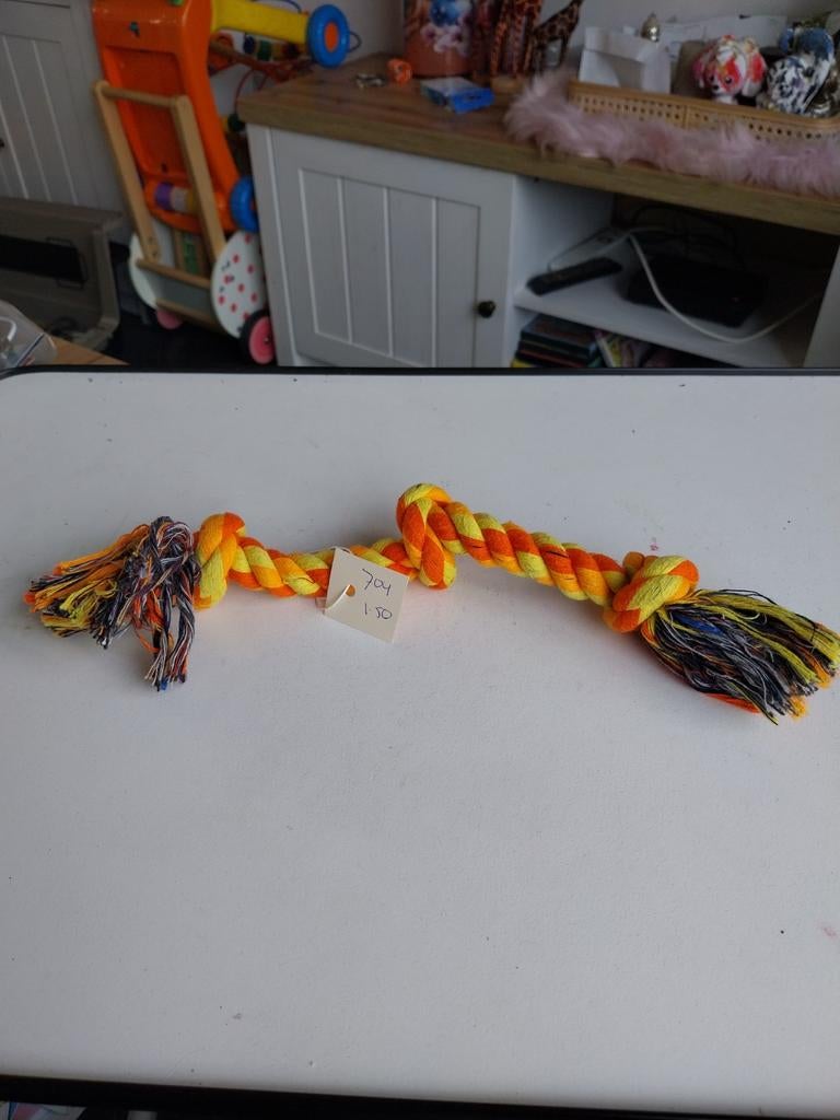 Leuk honden speel touw nr 704, Dieren en Toebehoren, Hondenspeelgoed, Ophalen of Verzenden, Zo goed als nieuw, Touwen