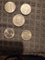 Nederlandse Juliana&wilhelmina Guldens - Set van 5, Postzegels en Munten, Munten | Nederland, 1 gulden, Koningin Juliana, Setje