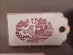 broodplankje snijplankje Societe Ceramique Rood Willow, Antiek en Kunst, Antiek | Servies los, Ophalen of Verzenden