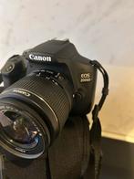 Canon EOS 2000D Digitale Reflexcamera, Spiegelreflex, Canon, Ophalen of Verzenden, Zo goed als nieuw
