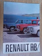Renault R8 (Major) brochure, Gelezen, Verzenden, Renault