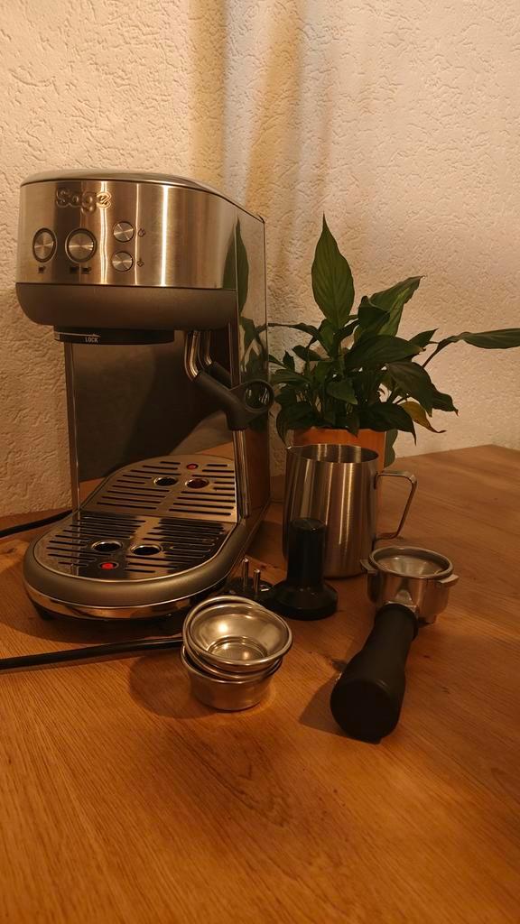 Sage Piston Koffiemachine - Espresso Perfectie!, Witgoed en Apparatuur, Koffiezetapparaten, Gebruikt, Gemalen koffie, Espresso apparaat