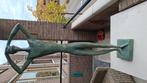 Bronzen beeld van Austin Proding,98 cm hoog en weegt 10 kilo, Ophalen of Verzenden