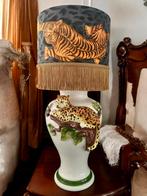 Tafellamp Tiger, Overige materialen, 50 tot 75 cm, Vintage Hollywood Regency, Ophalen of Verzenden