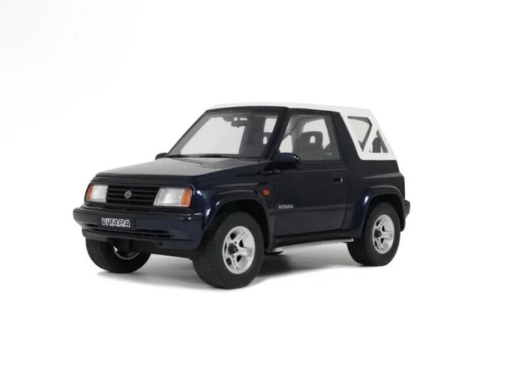 Suzuki Vitara Cabrio JLX  D.Blauw '94 1/18 OTTO MOBILE OT492, Hobby en Vrije tijd, Modelauto's | 1:18, Nieuw, Auto, OttOMobile