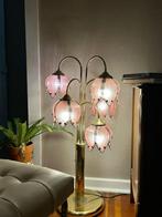 HOLLYWOOD REGENCY LOTUS LAMP, Huis en Inrichting, Lampen | Tafellampen, Ophalen of Verzenden, Minder dan 50 cm