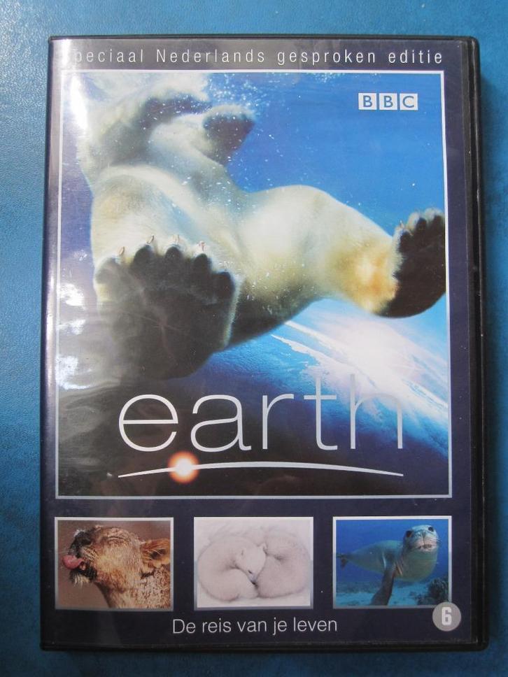 Earth, Cd's en Dvd's, Dvd's | Documentaire en Educatief, Zo goed als nieuw, Natuur, Vanaf 6 jaar, Ophalen of Verzenden