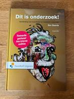 B. Baarda - Dit is onderzoek!, Boeken, Economie, Management en Marketing, B. Baarda, Ophalen of Verzenden