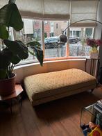 Grote vintage poef / daybed, Ophalen, 125 cm of meer, Zo goed als nieuw, 75 tot 100 cm