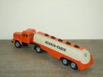 Scania Vabis 76 Truck & Petrol Tanker - Tekno Holland, Hobby en Vrije tijd, Modelauto's | 1:50, Verzenden, Zo goed als nieuw, Bus of Vrachtwagen