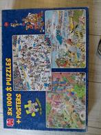 Jan van Haasteren puzzel 3x, Hobby en Vrije tijd, Denksport en Puzzels, Ophalen, 500 t/m 1500 stukjes, Gebruikt