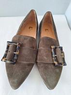 Loafers Pascucci loafers groen/khaki maat 37,5, Instappers, Pascucci, Ophalen of Verzenden, Zo goed als nieuw