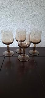 Rookglas borrel glazen, Verzamelen, Glas en Borrelglaasjes, Ophalen of Verzenden, Zo goed als nieuw