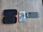 Nintendo Switch Lite Grijs + Pokémon Sword, Spelcomputers en Games, Ophalen of Verzenden, Grijs, Zo goed als nieuw, Met beschermhoes of tas