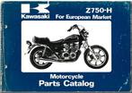 Kawasaki Z750 H parts list (1870z) motor, Ophalen of Verzenden, Kawasaki
