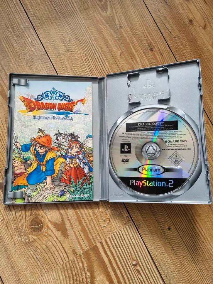 Dragon Quest: The Journey of the Cursed King - PS2, Spelcomputers en Games, Games | Sony PlayStation 2, Gebruikt, Role Playing Game (Rpg)