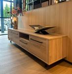 TV meubel in lichte houtkleur - 209x50x45 cm, Ophalen, Info@vissermeubelen.nl, Nieuw, Scandinavisch