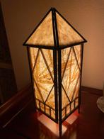 Laos Lamp - Sfeervolle Verlichting, Huis en Inrichting, Lampen | Vloerlampen, Ophalen of Verzenden, Gebruikt, Hout, Minder dan 100 cm