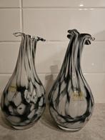 Fidrio vaasjes 20cm hoog, Overige kleuren, Ophalen of Verzenden, Minder dan 50 cm, Glas