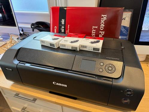 Canon Imageprograf 300 A3+ printer, Computers en Software, Printers, Zo goed als nieuw, Fotoprinter, Inkjetprinter, Kleur printen