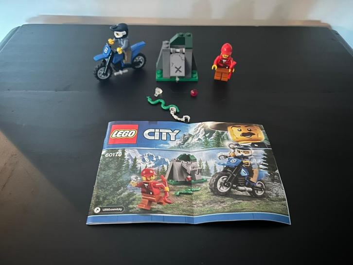 LEGO 60170	- Off-Road Chase, Kinderen en Baby's, Speelgoed | Duplo en Lego, Zo goed als nieuw, Lego, Complete set, Ophalen of Verzenden