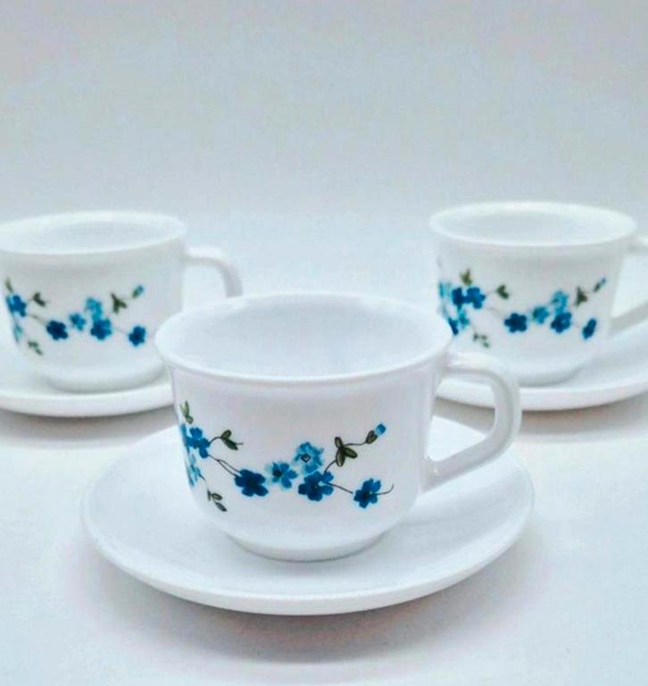 Arcopal France Veronica Kop en Schotel - 3 Sets, Huis en Inrichting, Keuken | Servies, Ophalen of Verzenden