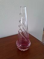 Antieke Kristallen Vaas met Rode Accenten, Antiek en Kunst, Antiek | Vazen, Ophalen