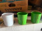 Plastic bekers, Overige materialen, Overige typen, Ophalen of Verzenden, Zo goed als nieuw