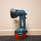 Makita ML140 - Werklamp / Zaklamp + Accu, Gebruikt, ., Ophalen of Verzenden, .