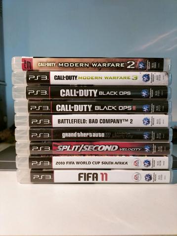 PS3 Games - Call of Duty, Battlefield, FIFA beschikbaar voor biedingen