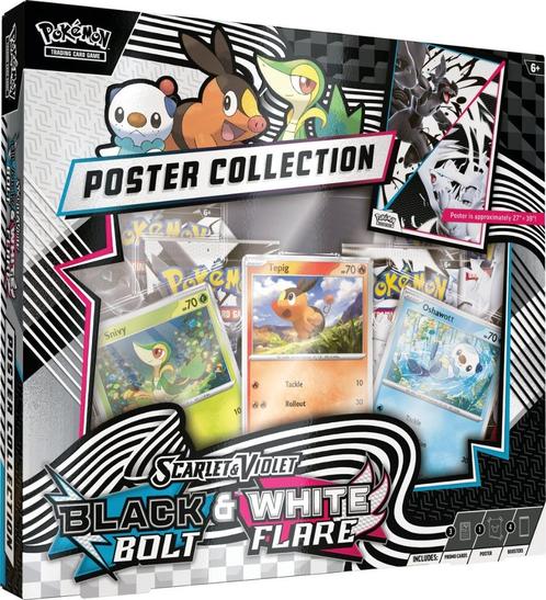 Pokemon Black Bolt & White Flare Poster Collection, Hobby en Vrije tijd, Verzamelkaartspellen | Pokémon, Nieuw, Ophalen of Verzenden
