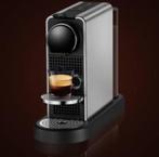 Nespresso Citiz Platinum met Recycle houder, Ophalen, Espresso apparaat, Zo goed als nieuw, Koffiepads en cups