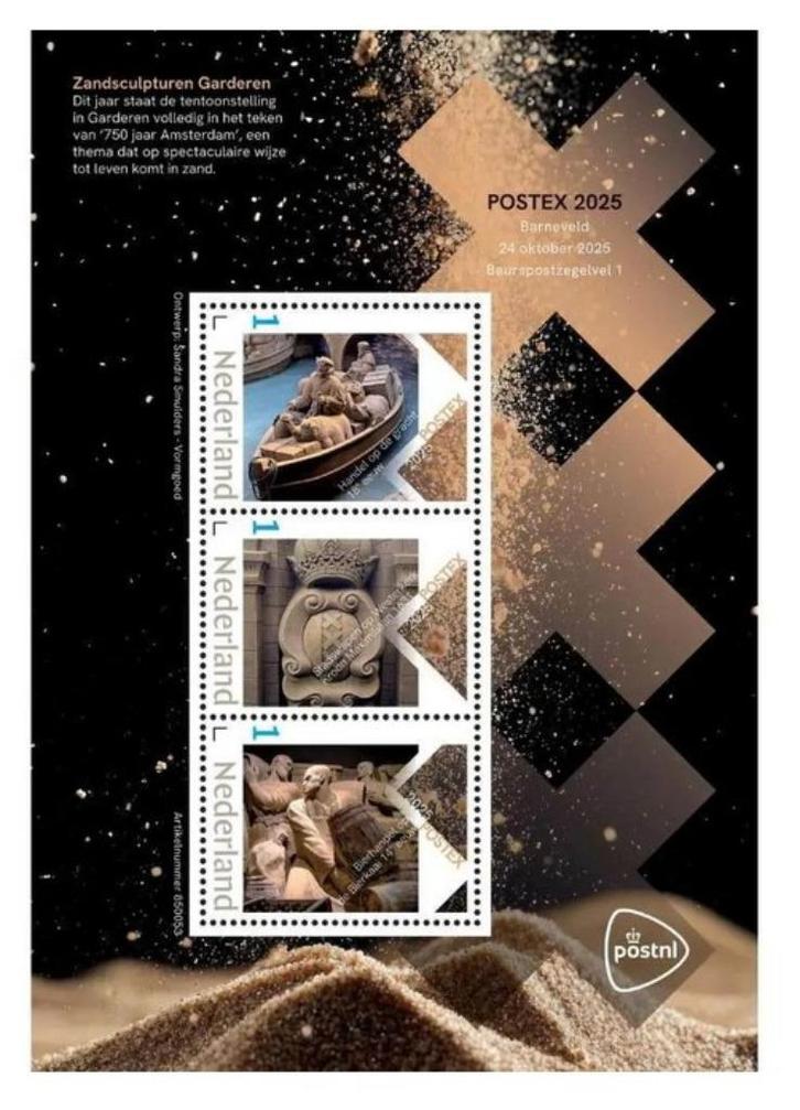 Jaar 2025 NVPH nnb Beurspostzegels Postex nr. 1 2025., Postzegels en Munten, Postzegels | Nederland, Postfris, Na 1940, Ophalen of Verzenden