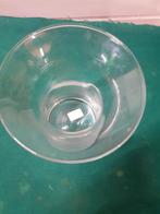 trompetvaas van dik glas rond, Huis en Inrichting, Woonaccessoires | Vazen, Ophalen of Verzenden, 'T Olde Gre-j, Info@toldegrej.nl