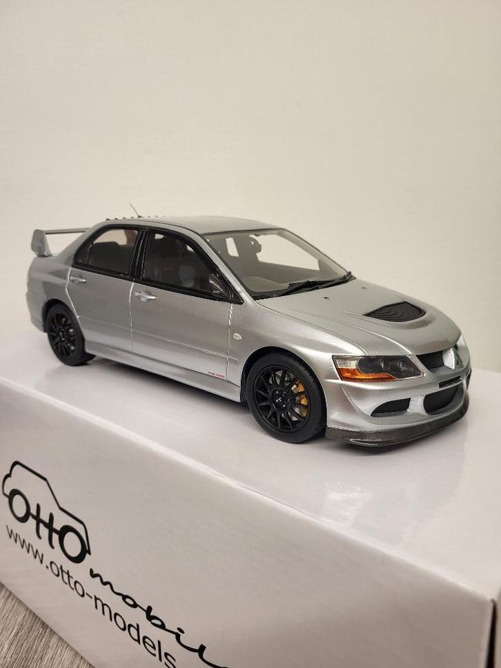 1:18 OttO OttOmobile OT862 Mitsubishi Lancer Evo 8 MR FQ-400, Hobby en Vrije tijd, Modelauto's | 1:18, Nieuw, Auto, OttOMobile