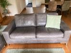Leren tweezitsbank, Huis en Inrichting, Ophalen, Gebruikt, 150 tot 200 cm, Tweepersoons
