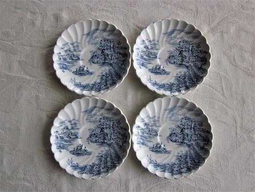 Johnson Bros happy England 4 schoteltjes D14,5cm., Huis en Inrichting, Keuken | Servies, Zo goed als nieuw, Kop(pen) en/of Schotel(s)