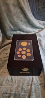 Euromunten Jaarsets in Luxe Houten Kist, Ophalen of Verzenden, Nederland en Buitenland, Munten
