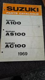 Suzuki A100 partslist 1969, Ophalen of Verzenden, Suzuki