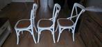 3x Riviera Maison Saint Etienne eetkamerstoelen, Ophalen, Gebruikt, Drie, Wit