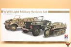 ROWASP | Hobby 2000 WWII Light Military Vehicles Set, Overige merken, 1:50 of kleiner, Auto, Hobby 2000
