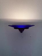 Arteluce Jill uplighters wandlamp blauw - set van 2, Ophalen of Verzenden, Gebruikt, Glas, Design - modern