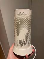 Lichtroze eenhoornlampje, 25 cm hoog, Ophalen, Gebruikt, Lamp